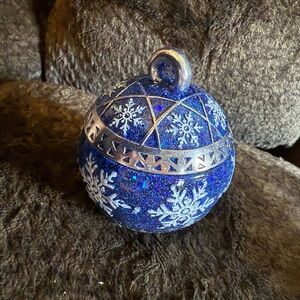 Blue and Silver Holiday Decor